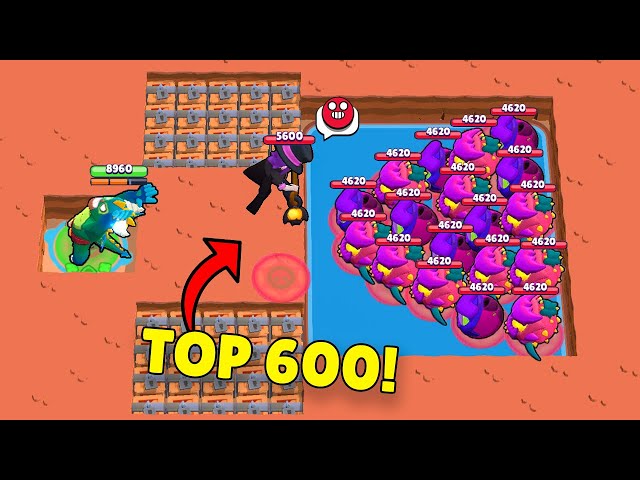 TOP 600 FUNNIEST FAILS in BRAWL STARS | WORLD RECORD Funny Moments & Glitches & Fails #847