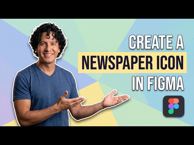 How To Create A Newspaper Icon In Figma (Easy Guide)