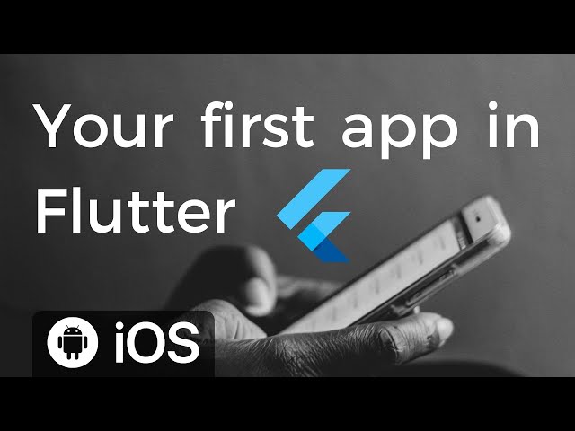 Your first app in Flutter (Android Studio Tutorial)