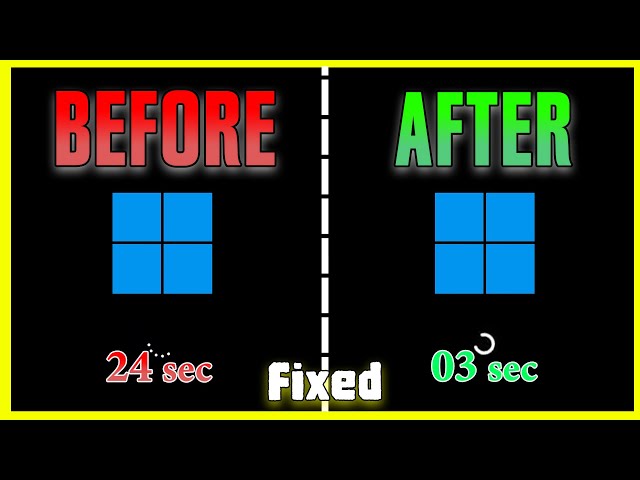 make Windows boot FASTER! with these easy settings 😍 [windows 10/11]