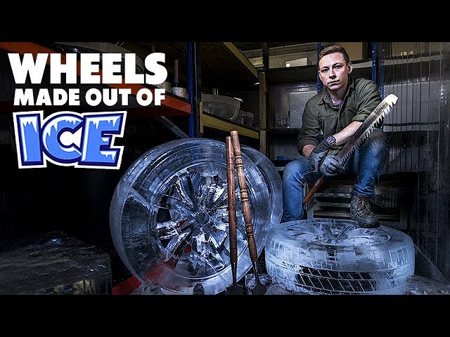 Driving on Wheels Made out of ICE