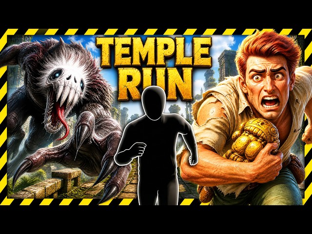 4K Immersive Interactive Warm Up | TEMPLE RUN | Full Body #14