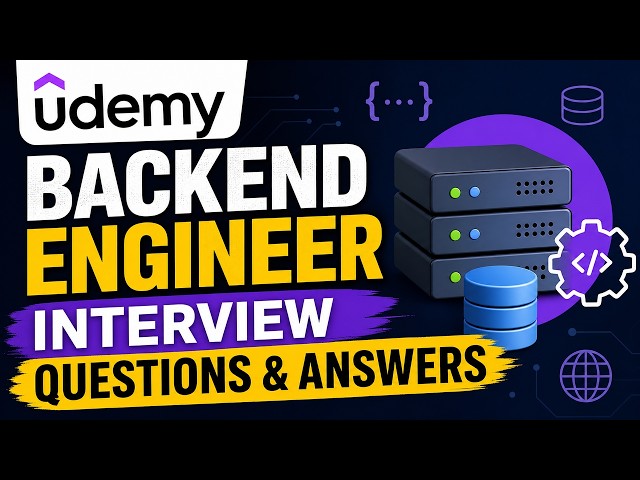 Udemy Backend Engineer Interview Questions & Answers