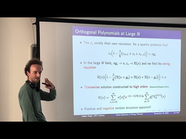 Jasper Kager – Exact Solutions of Matrix Models and String Theories