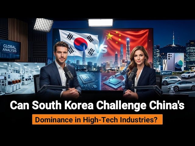 Can South Korea Challenge China's High-Tech Dominance? | The English Globe Podcast