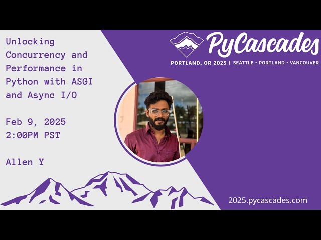 Unlocking Concurrency and Performance in Python with ASGI and Async I/O - Allen Y, M Aswin Kishore