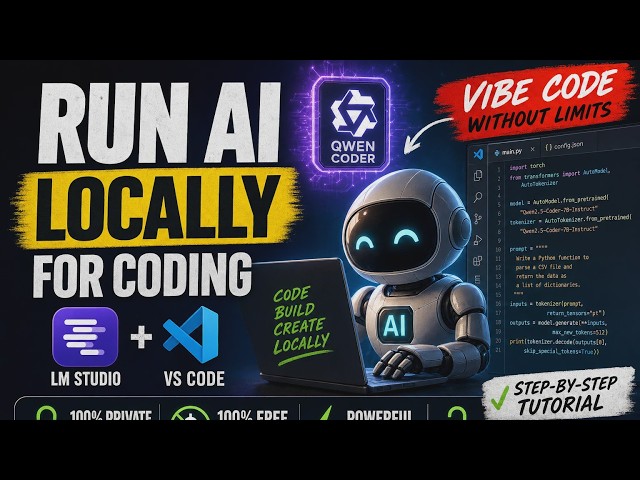 Run Uncensored AI Locally in VS Code | LM Studio Guide