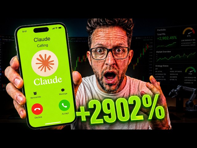 I Let Claude AI Call Me With Trade Alerts… The RESULTS Were INSANE