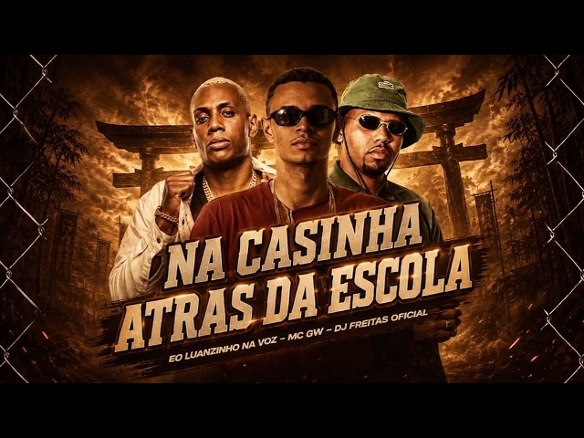 🔵NA CASINHA ATRAS DA ESCOLA - EO BIEL NA VOZ - MC GW - DJ FREITAS - PASSINHO DO JAMAL 2026