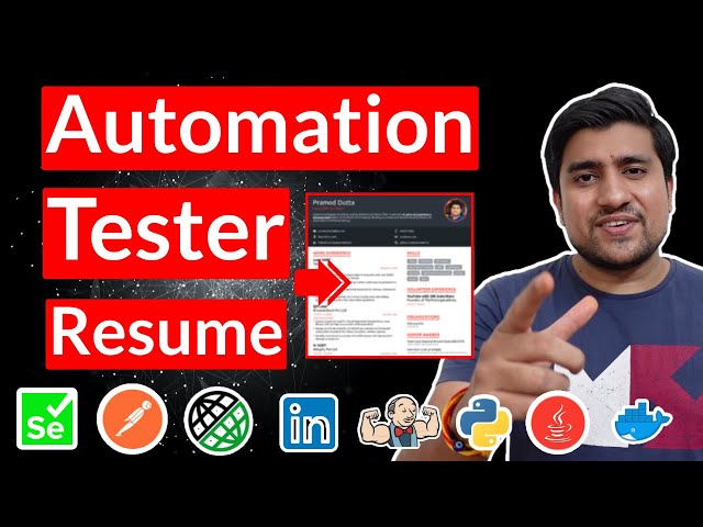 The Resume That Got me into BrowserStack, Wingify. (with Download) | Automation Tester Resume