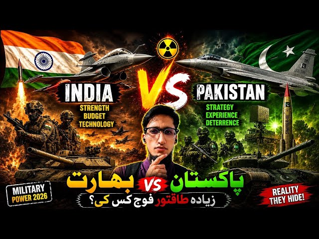 India 🇮🇳 vs Pakistan 🇵🇰 Military Power 2026 | کون زیادہ طاقتور ہے؟ | Indian Army | Pakistan Army |