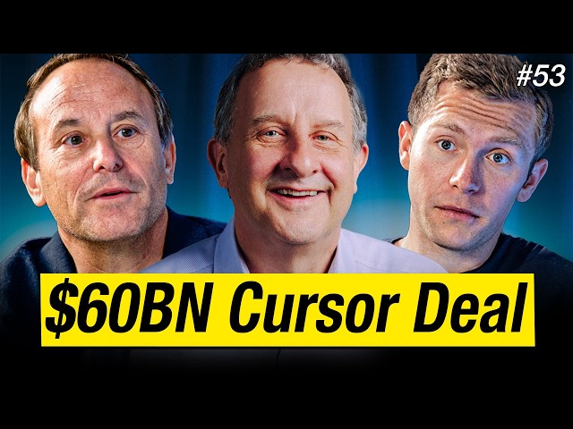Cursor Acquired for $60BN | Anthropic Hits $1TRN in Secondary Markets & Figma, Adobe, Canva Dead?