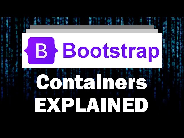 Learn Bootstrap Containers Fast - Fixed vs Fluid vs Responsive in 1 Minute!