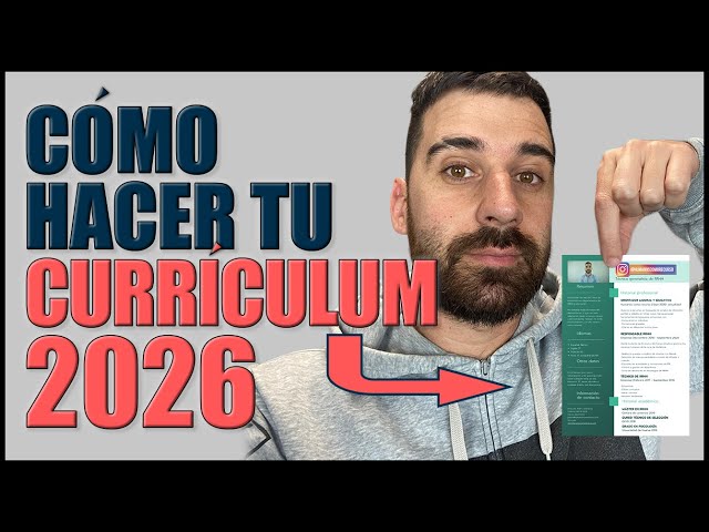 How to create a GREAT CV 2026 | EASY and quick | All the necessary sections explained