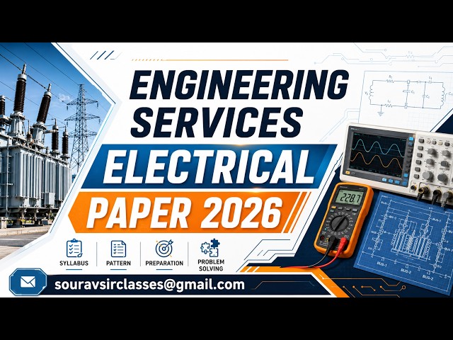 Electrical ESE 2026 Paper Analysis | Solution Methods Explained #ESE2026 #ExamStrategy