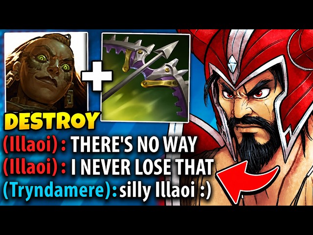 This video shows you EXACTLY how to beat Illaoi in the top lane | Rank 1 Tryndamere