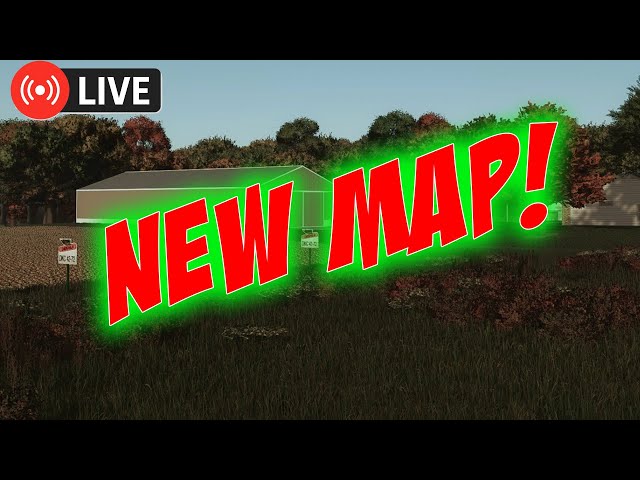 🔴LIVE! NEW MAP TOUR! | FS25