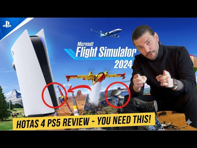 The Definitive HOTAS 4 Setup for Microsoft Flight Simulator on PS5: All Buttons, All Functions
