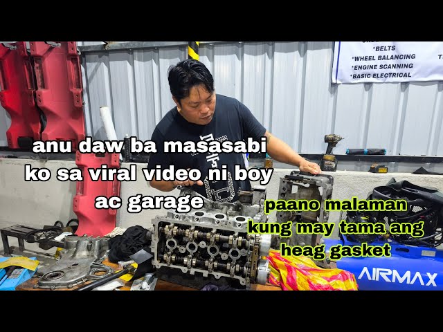 Anu daw ba masasabi ko sa viral video ni boy ac garage | Tireman PH
