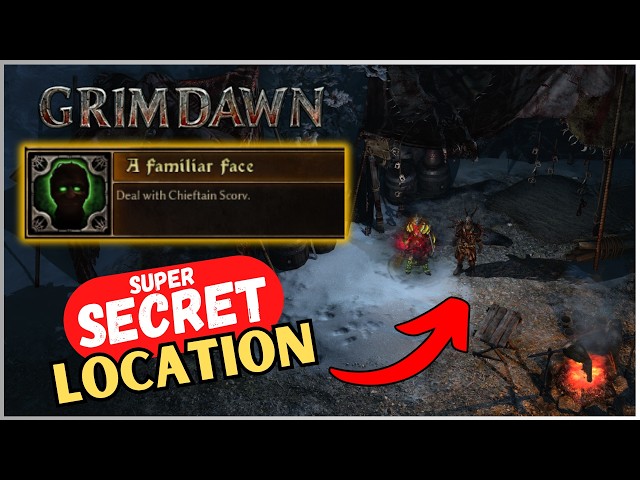 Super Secret Location for Legendary Loot in Grim Dawn | Fangs of Asterkarn