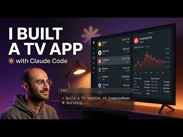 📺 I Let Claude Code Build My Android TV App — Here's What Happened
