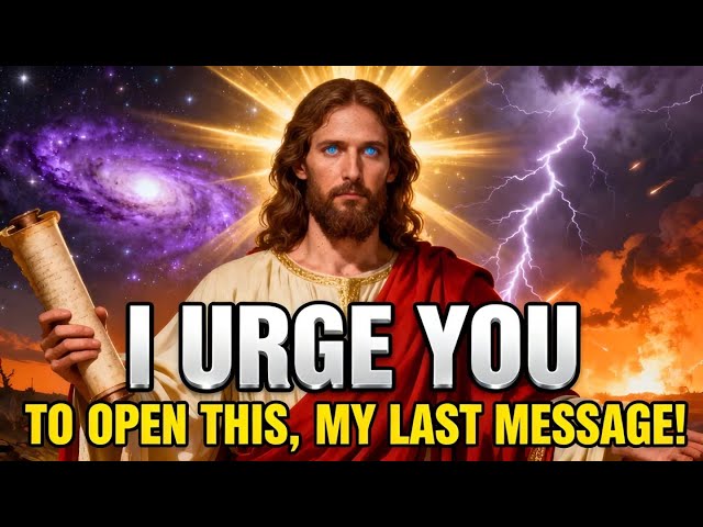 GOD SAYS;- I URGE YOU TO LISTEN THIS MY FINAL MSG | GOD'S MESSAGE FOR YOU TODAY