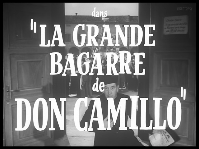 La Grande Bagarre de Don Camillo (1955) Bande annonce ciné VF HD 4K