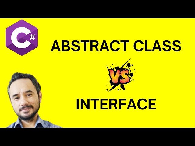 Abstract Class vs Interface (Real Application Use) in C# .NET