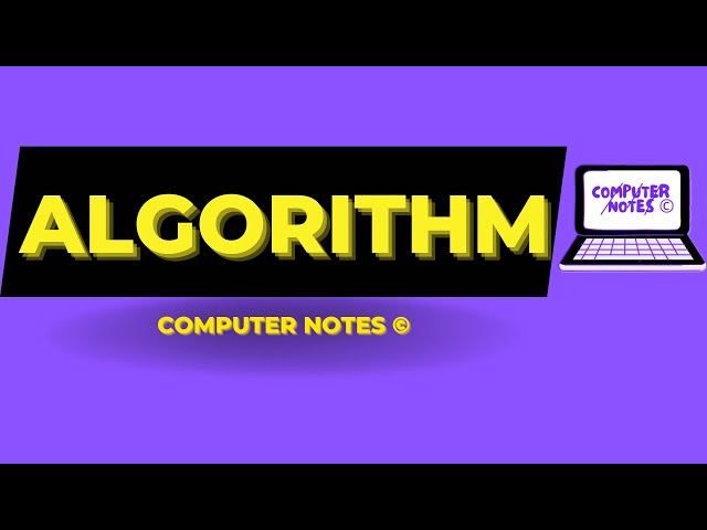 ALGORITHM #computerscienceengineering #algorithm #algorithms  #computerscience #bca #computernotes