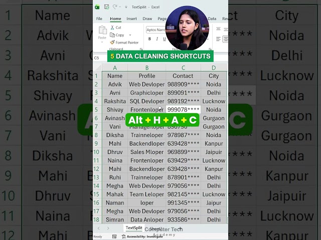 Excel Data Cleaning Made Easy | Fix Errors & Organize Data Fast | Computer Tech Academy