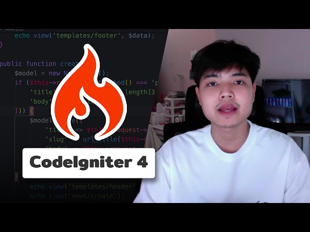 เรียนรู้การใช้งาน CodeIgniter 4 พร้อมสร้าง Web Application ขั้นพื้นฐาน 👨‍💻💯