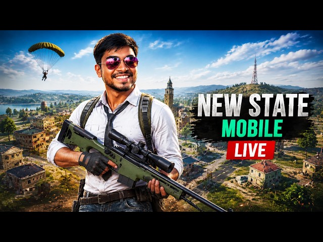 NEW STATE MOBILE LIVE 🔥 | Better Than BGMI?