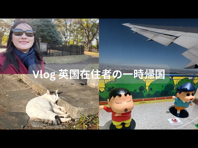 [Vlog] 英国在住会社員の一時帰国(Dec 24 - Jan 1)