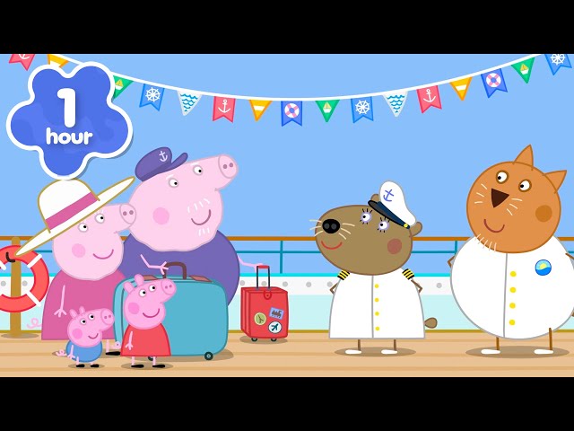 Peppa Pig Goes on a CRUISE Vacation! ☀️🚢 | Full New Episodes