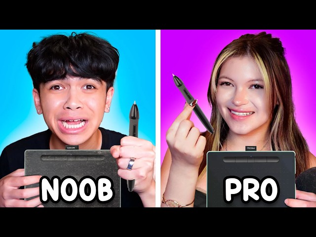 NOOB vs PRO ARTIST in Roblox..