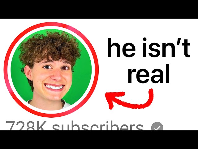 I Tricked the Internet with an AI YouTuber