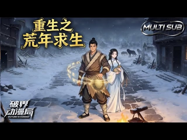 Multi sub💥💥💥全家濒死又如何？江尘激活龟甲神算，打猎从山鸡到狼王，学奔雷拳带家习武，乱世中硬闯出一片天【重生之荒年求生】第1-99集 1080P #次元动漫 #系统 #转职