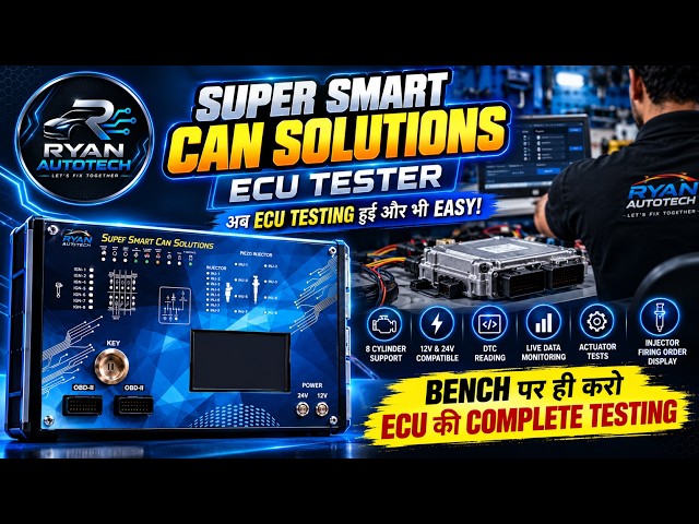 How We Built Our ECU Tester! 🔥 | Struggle, Failure & Success | Ryan Autotech