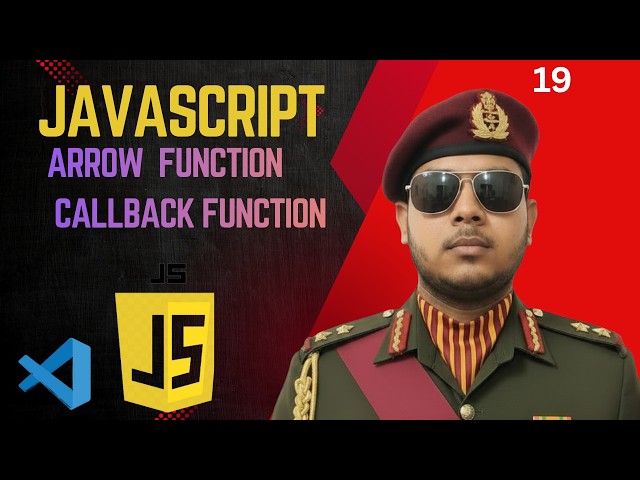 JavaScript Arrow Function & Callback Function | Easy Explanation + Code