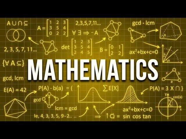 ALL OF MATH Explained Like You Are 5 Years Old