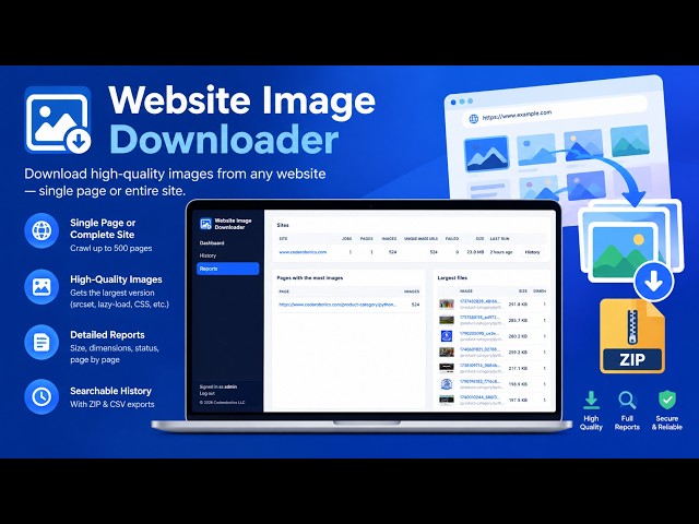 Website Image Downloader – Download All Images from Any Website