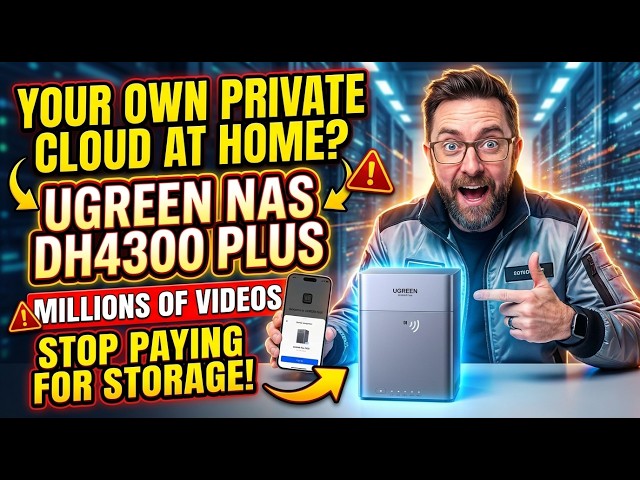 Your Own Private Cloud at Home – UGREEN NAS DH4300 Plus (Media Server)