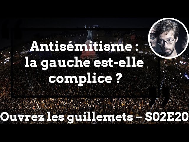 Usul. Antisémitisme: la gauche est-elle complice?