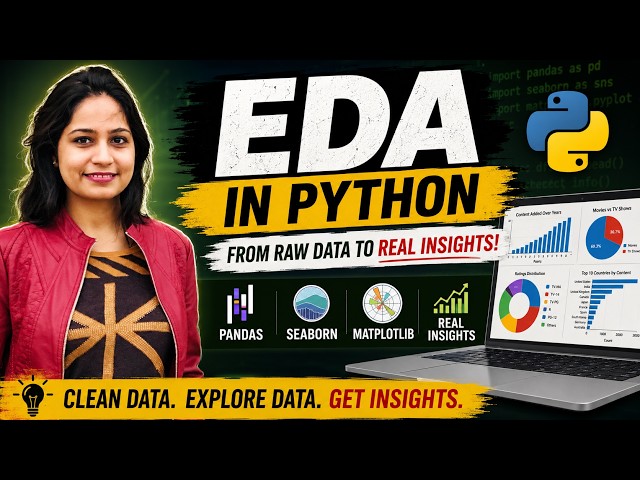 13. Before Machine Learning, Learn This! | Complete EDA in Python