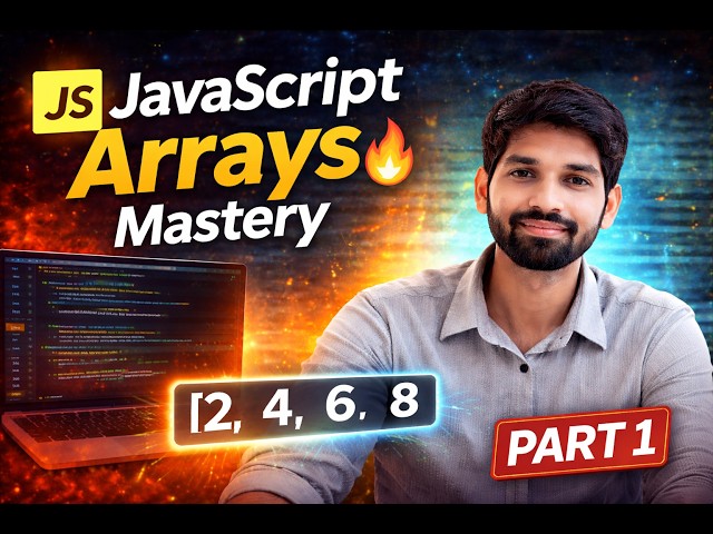 JavaScript Arrays Crash Course | Interview Questions Included #array #javascriptinterview