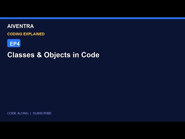Classes & Objects in Dart - OOP Code Tutorial