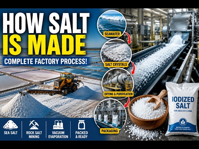 Inside the World's Largest Salt Factories