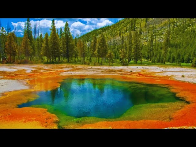 "The Most Peaceful Water Sounds 🌊 Yellowstone Ambience for Stress Relief & Sleep