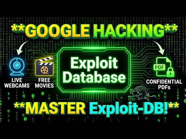 Master Google Hacking with Exploit-DB | Find Hidden Data