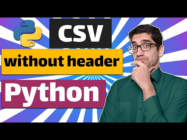 How to read CSV file without header in Pandas Python (in one line!)